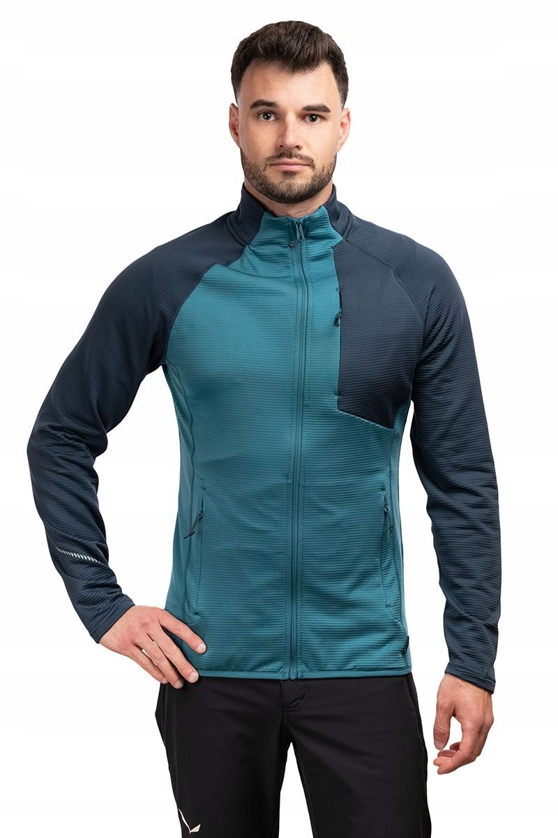 Bluza trekkingowa męska Viking Birger Midlayer niebieska M