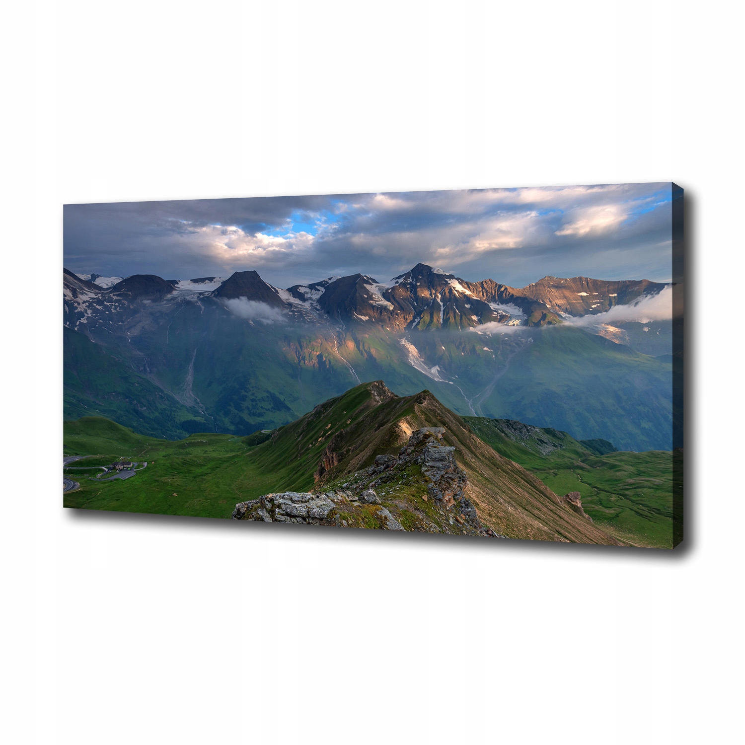 

Foto obraz canvas na ścianę Szczyty gór 100x50 cm