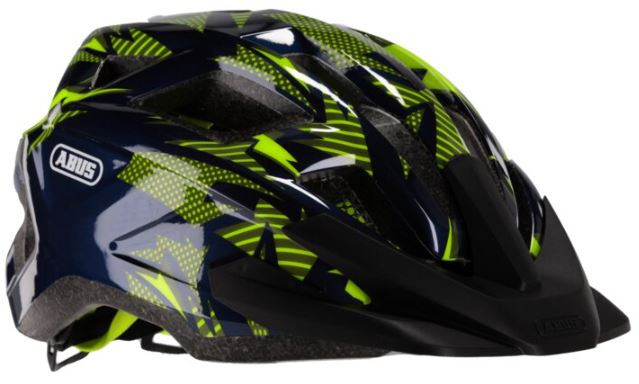 kask rowerowy dziecięcy Abus Mountz niebieski