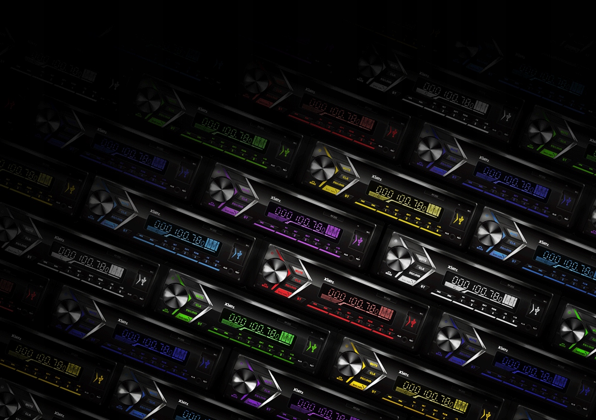 Xblitz RF200 Radio Bluetooth USB RAMKA BMW 3 E46 Radio informacja RDS pasmo AM pasmo FM