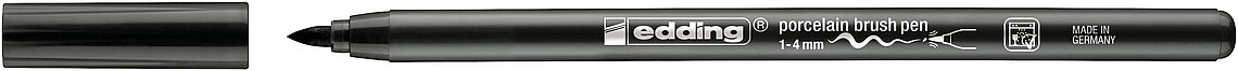 

Marker do porcelany ceramiki szkła Edding czarny
