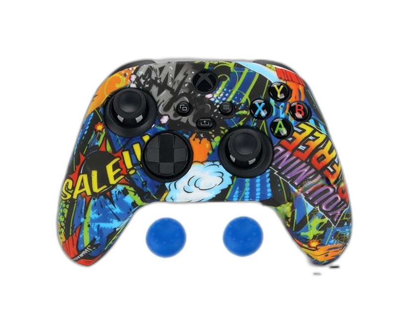 ETUI SILIKON OSŁONA PADA XBOX SERIES X S +2 GRIPY