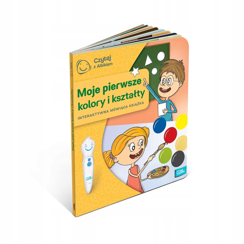 Czytaj z Albikiem MOJE PIERWSZE KOLORY I KSZTAŁTY ISBN 9788088403616