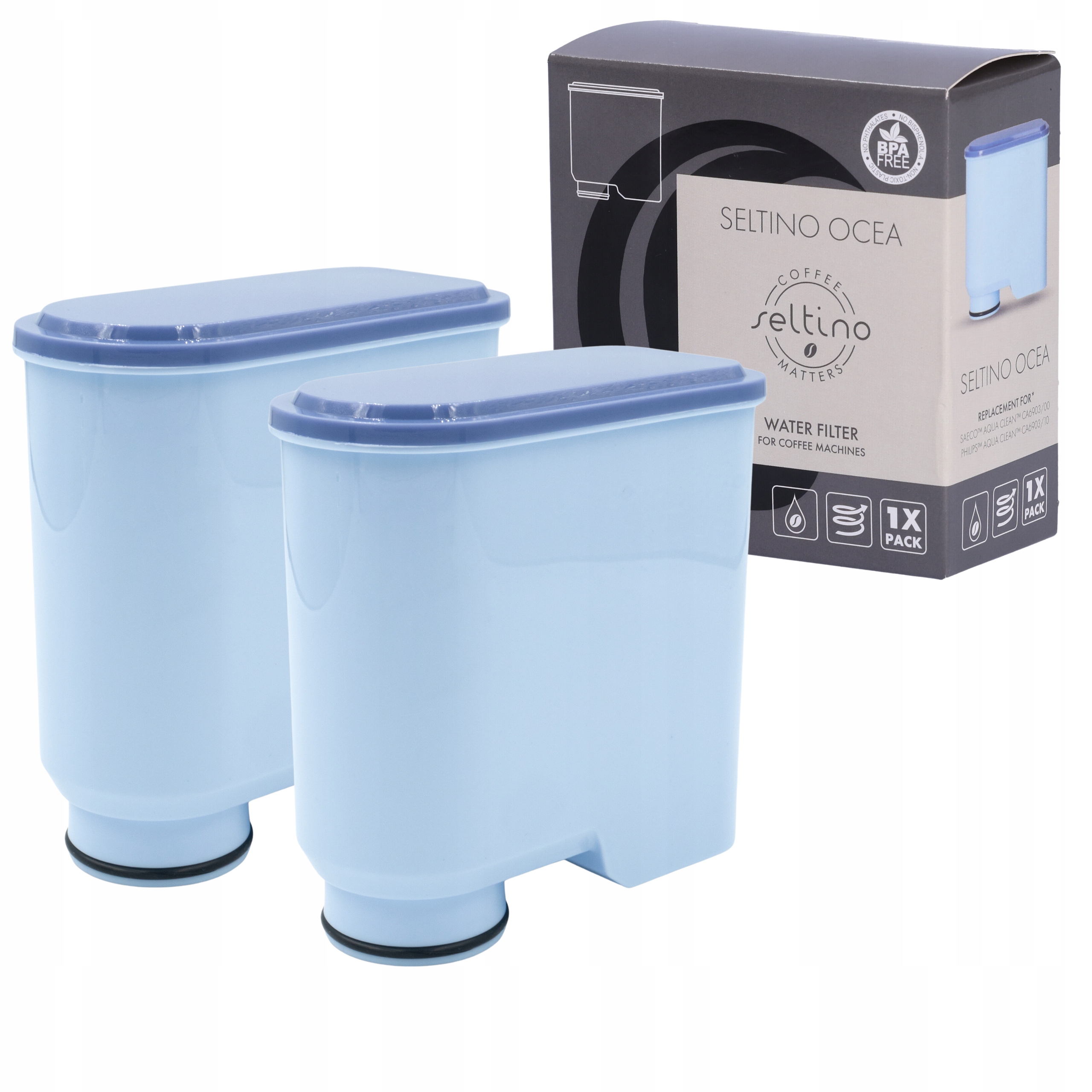 

2xFiltr do ekspresu Saeco Philips Latte Go Lattego