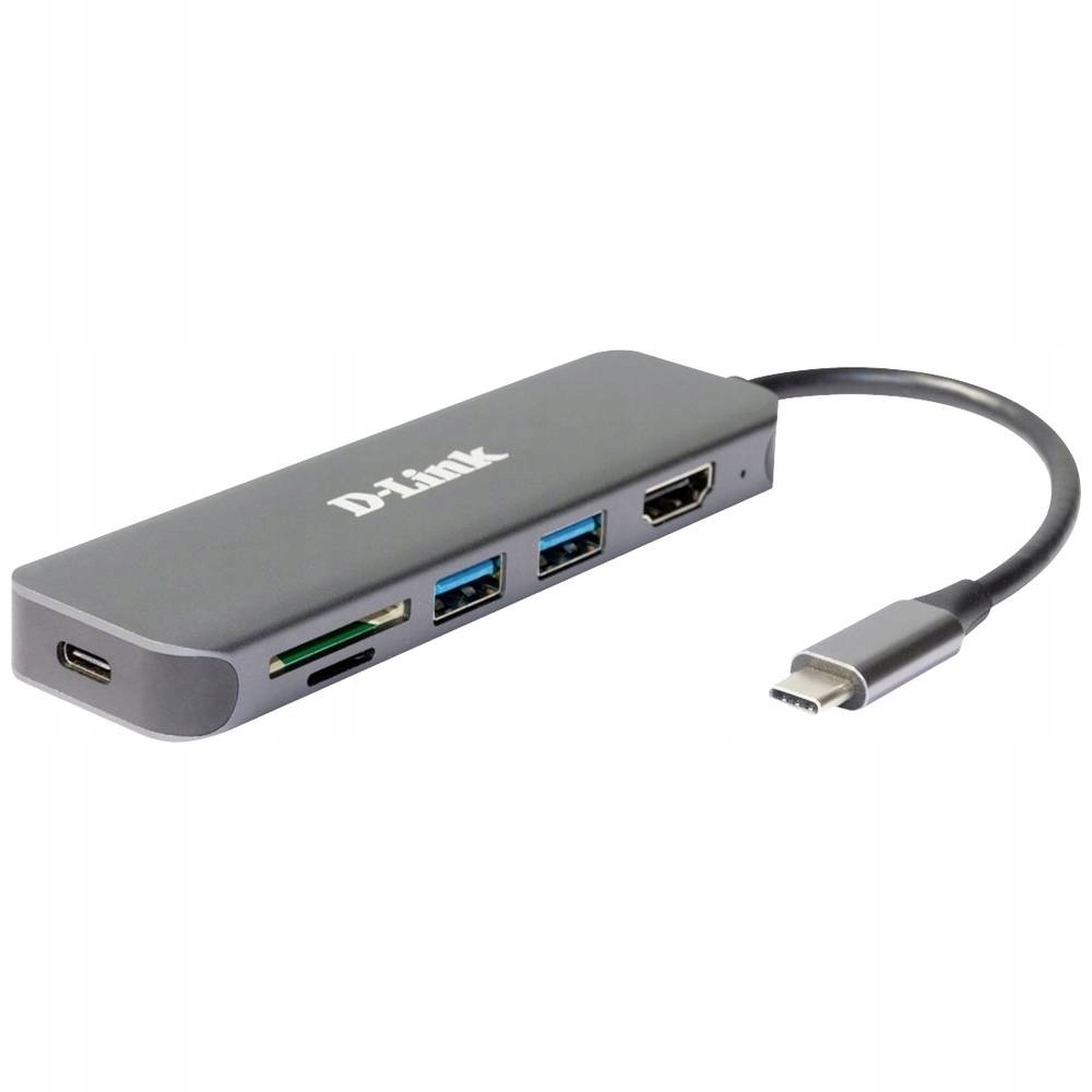 Viacportový rozbočovač D-Link DUB-2327 Usb-c