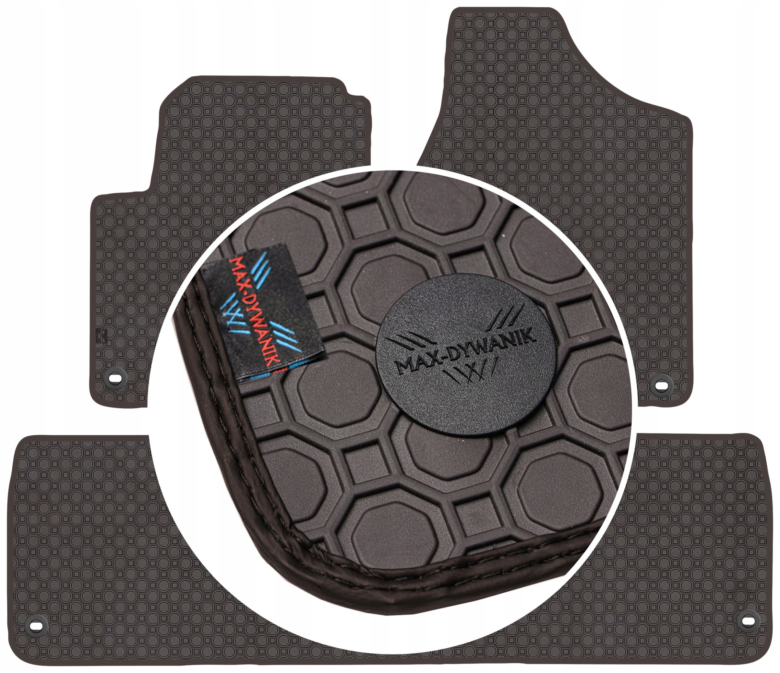 Ford Galaxy I 5os 1995-2006 Koberce Hnědé