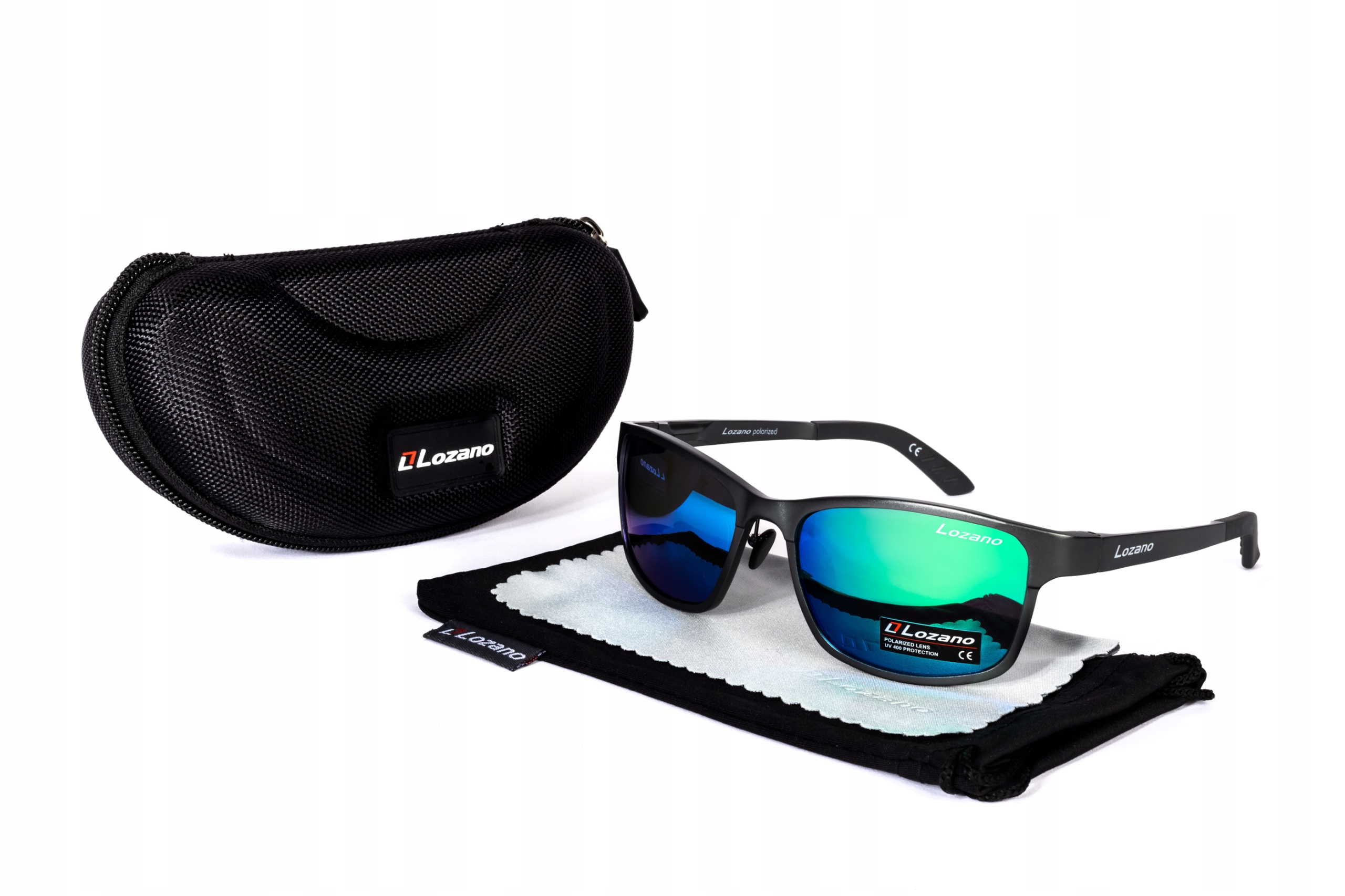 Lozano Polarizační Brýle Pro Řidiče, Rybářské Brýle Na Ryby, Zelená Zrcadla