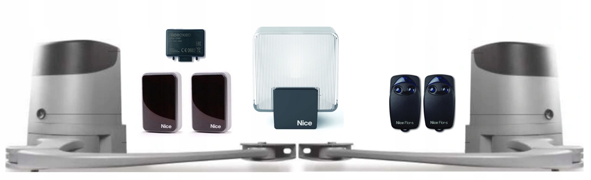 Napęd do bramy 2- skrzydłowej Nice HOPP H7124