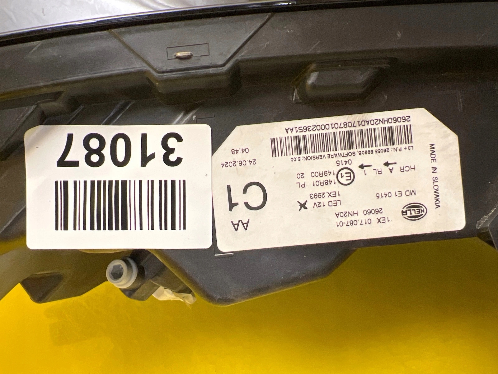 light front left Nissan Qashqai III J12 Lift Full Led 24