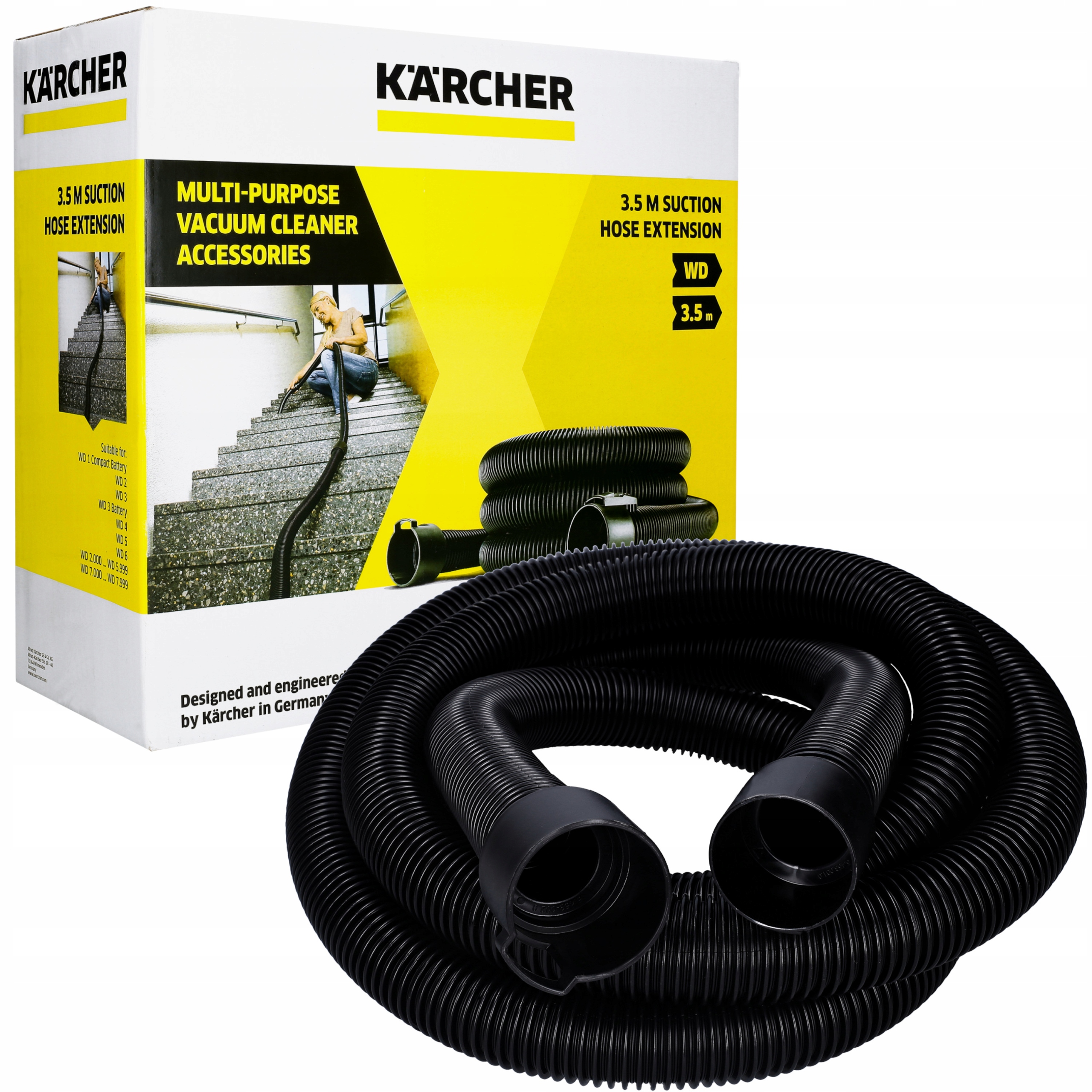

Karcher Przedłużka Węża Ssącego 3.5M Do Wd 3 4 5 6