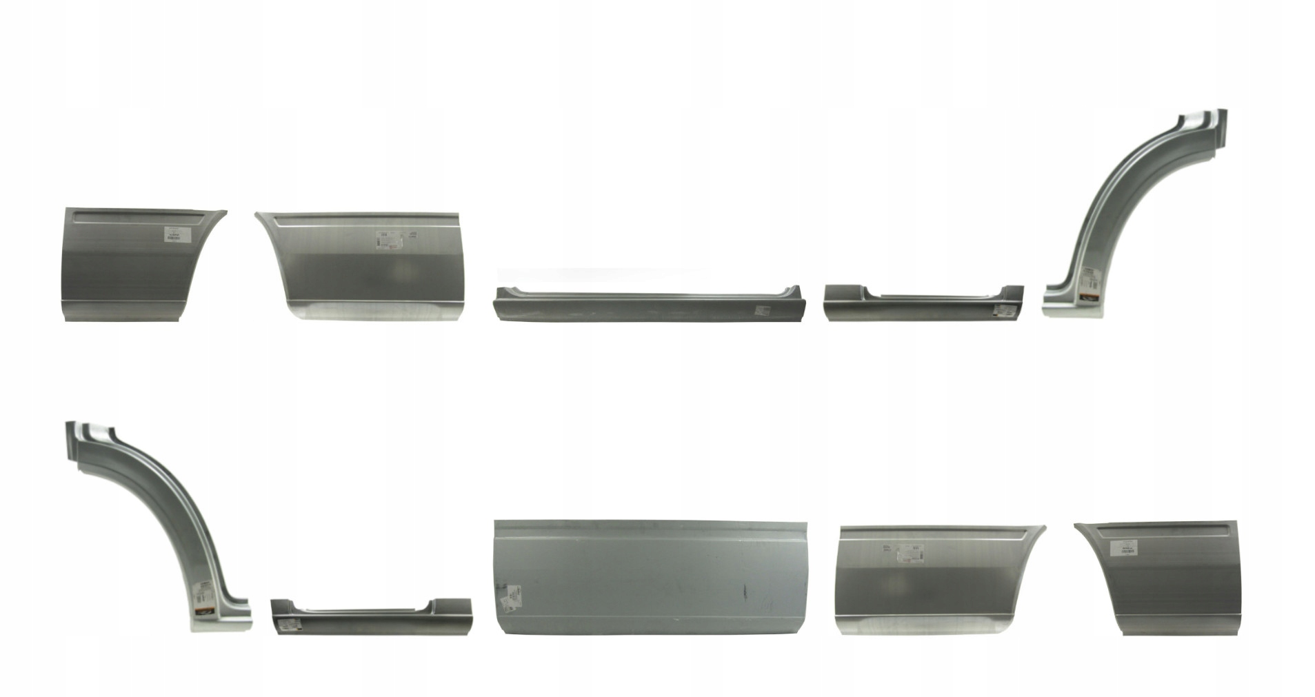 Progi / Reperaturki / Zestaw progów Mercedes Sprinter 95 - 06 Średni Producent części Inny