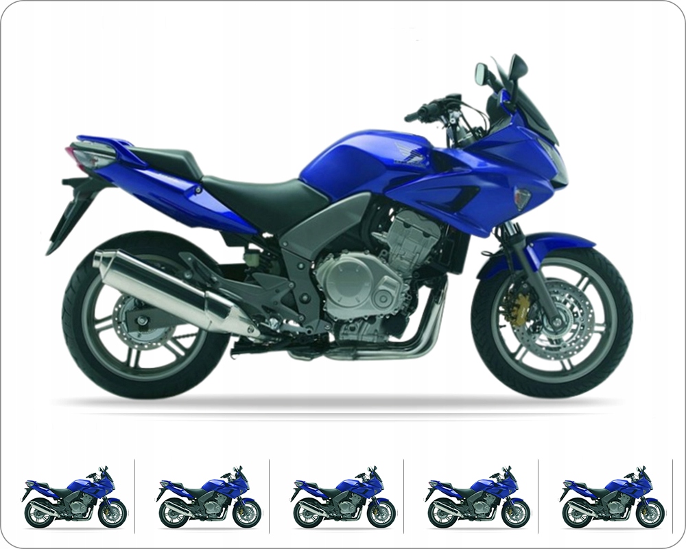 Samolepky Na Motocykl Juula Pro Honda Cbf 1000 S 2006-2007 Modré PB324
