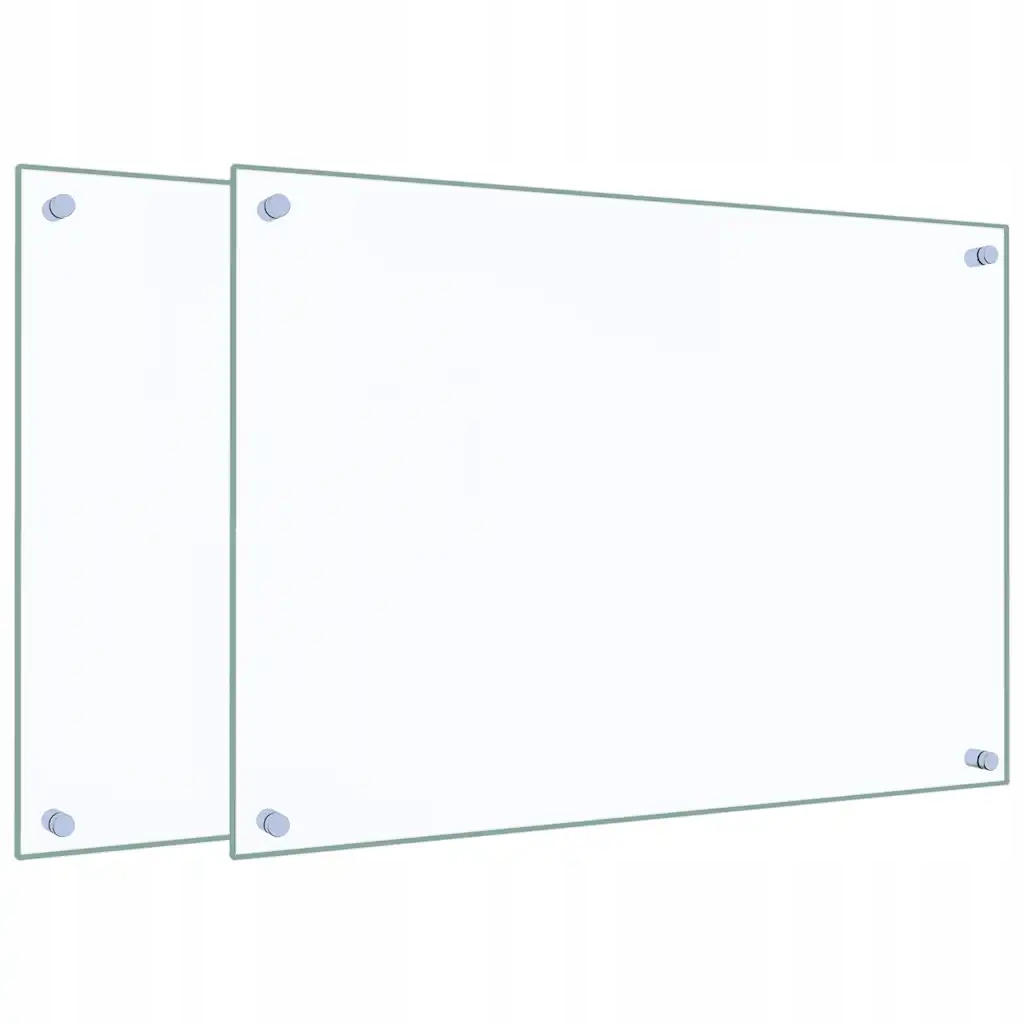 Ochranný panel do kuchyně z tvrzeného skla 70 x 50 cm, Průhledný