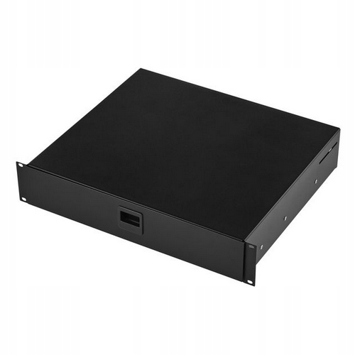 Pevná šuplík Rack Case 19" s výsuvem 2/3 Adam Hall 87402E 2U