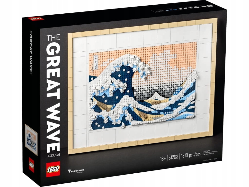 Lego 31208 Art Velká vlna z Kanagawy