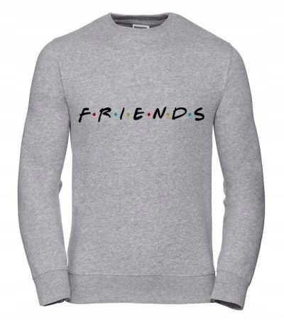 Pánská Mikina Friends 3XL Šedá Pro něj Chlapa Manžela Chlapa