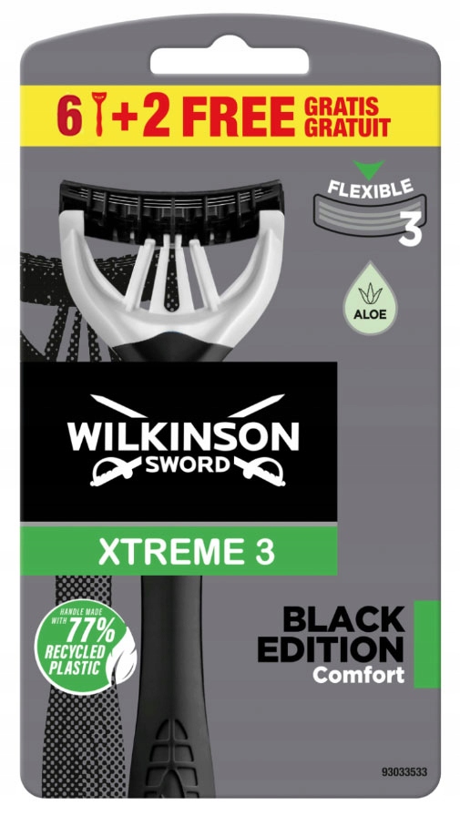 

8 Maszynka Do Golenia Wilkinson Xtreme 3 Black