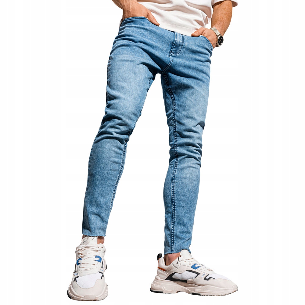 

Spodnie męskie jeansowe P923 jasnoniebieskie XL