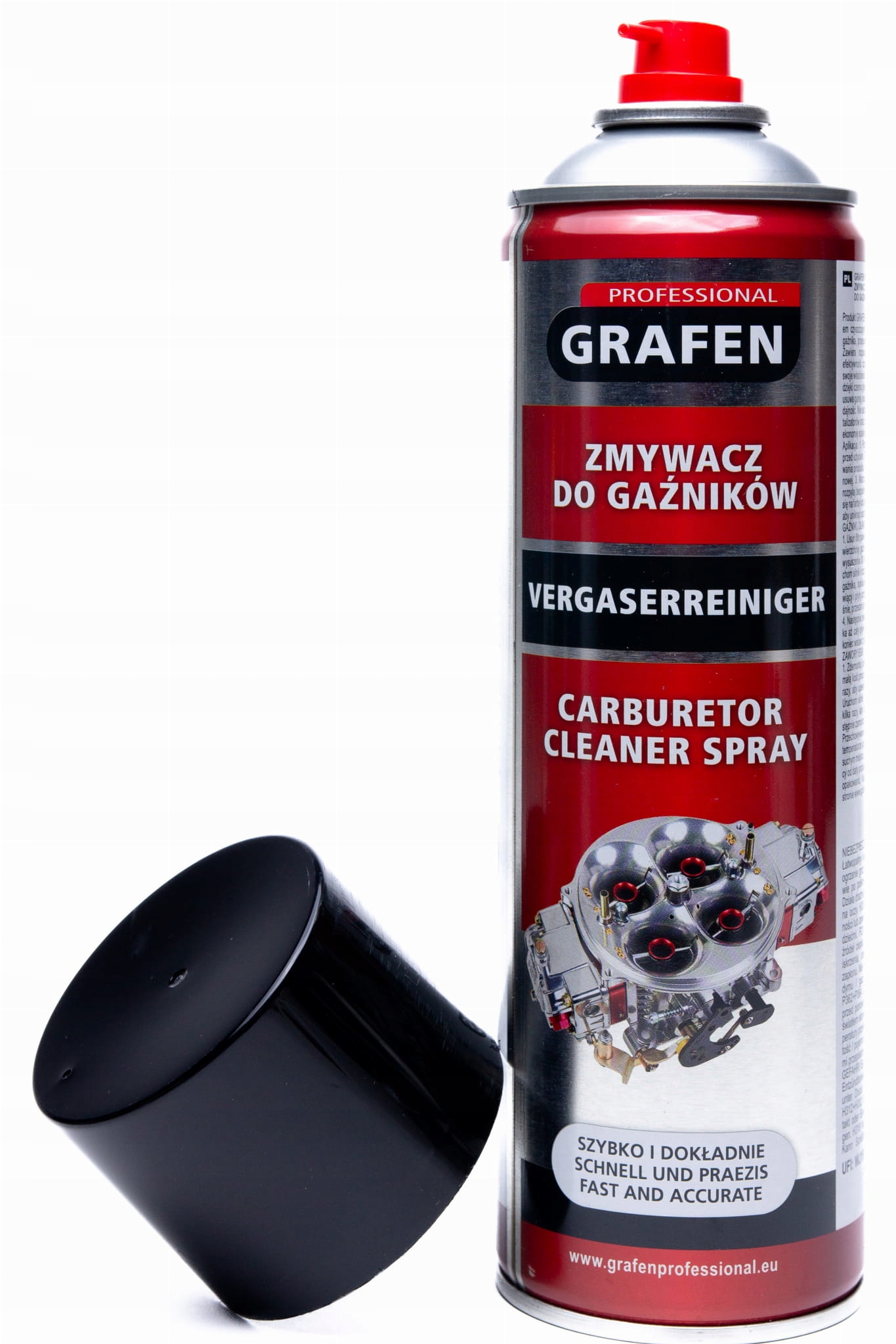 Zmywacz do gaźników w sprayu Grafen Professional Carburetor Cleaner Spray