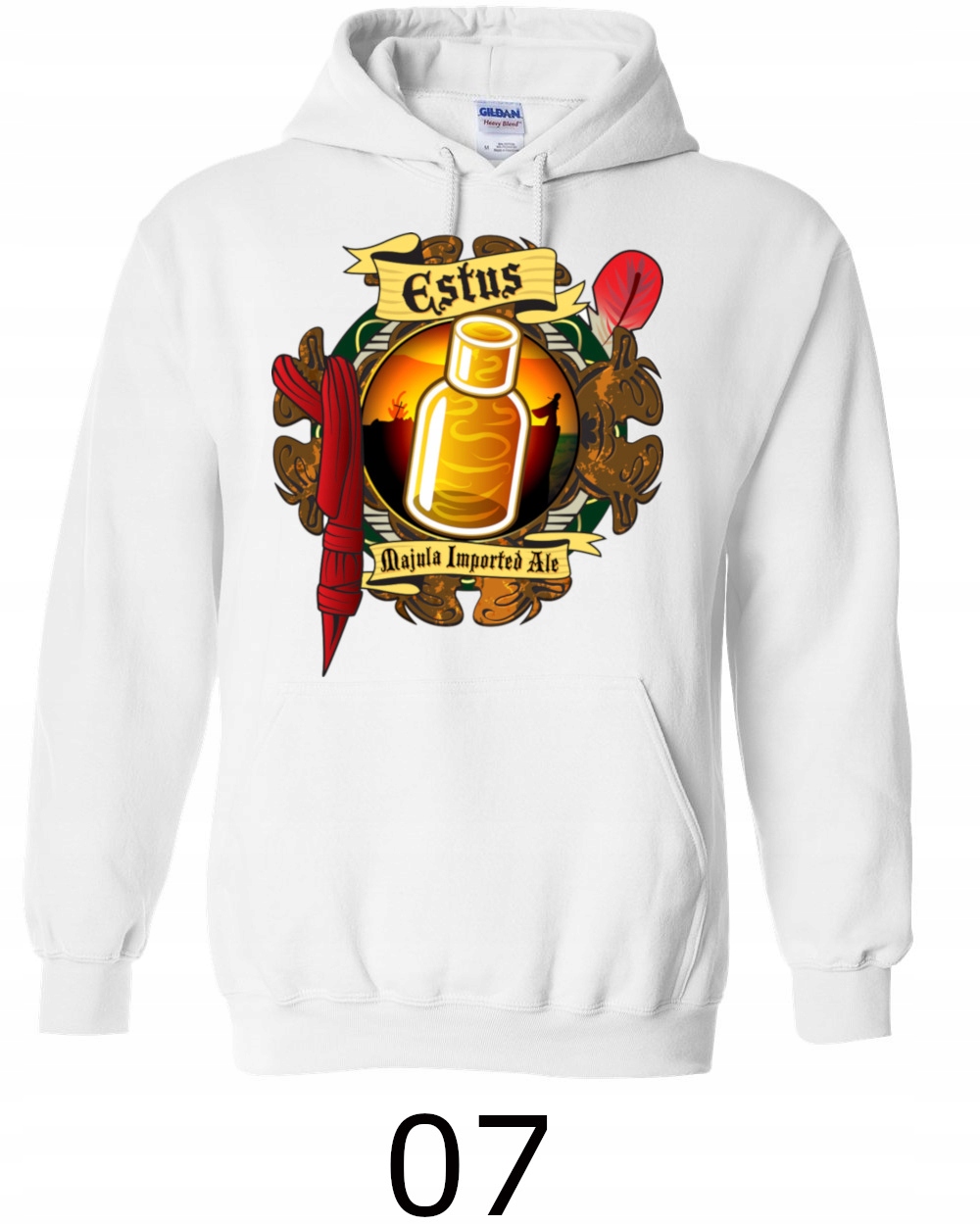 

Dark Souls Super Bluza z kapturem Dużo Wzorów M