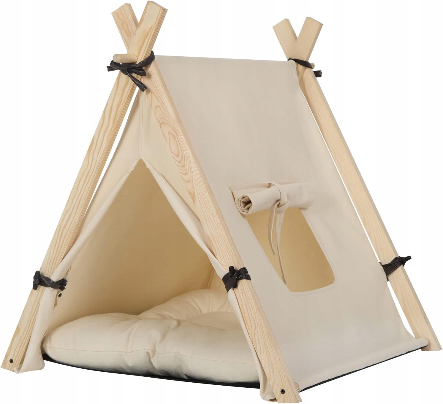 Levně Eugad Tipi Stan Budka Domeček Pro Kočky Malých Psů 45 X 55 X 45 CM