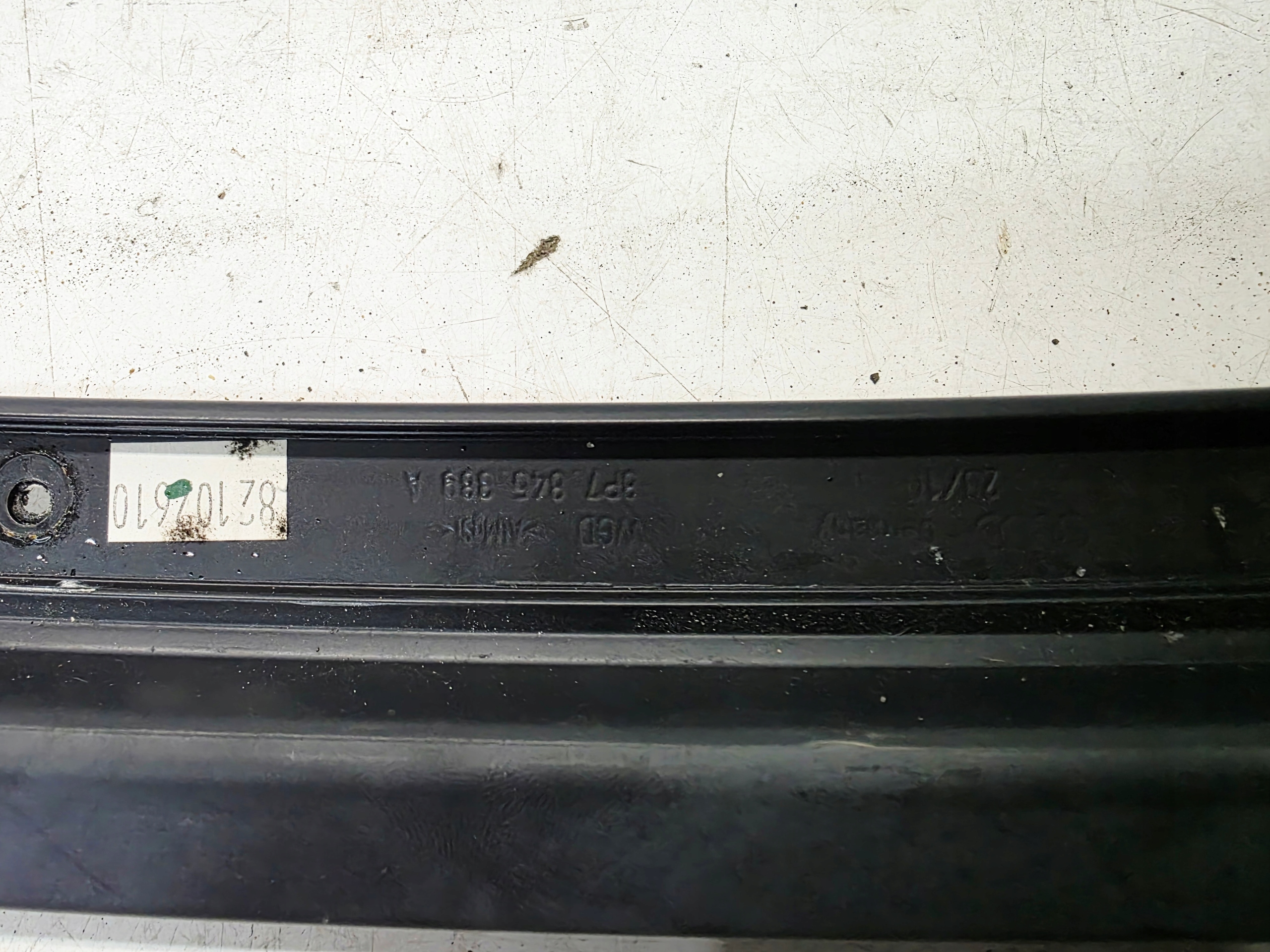 Joint Moulage Toit AUDI A3 8P CABRIO 8P7845389A