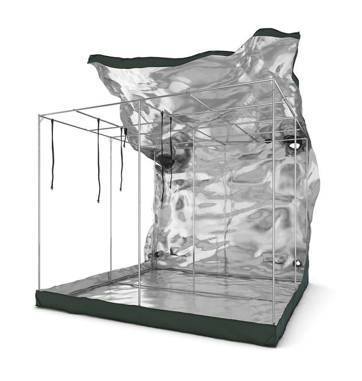 RoyalRoom C240 240x240x200cm namiot do uprawy Wysokość 2 m
