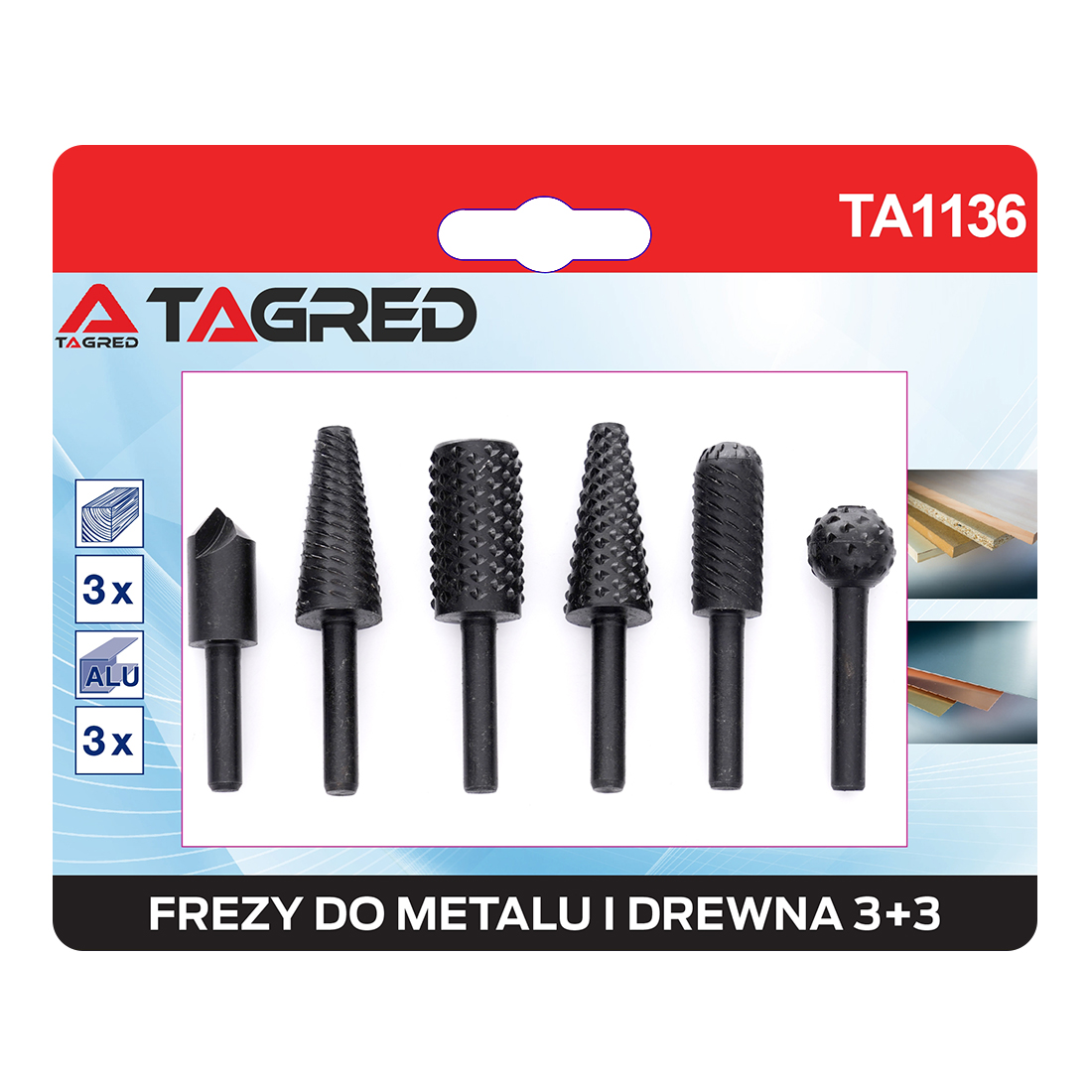 

Frez Tarnik Do Drewna Metalu Trzpieniowy Frezy Hss
