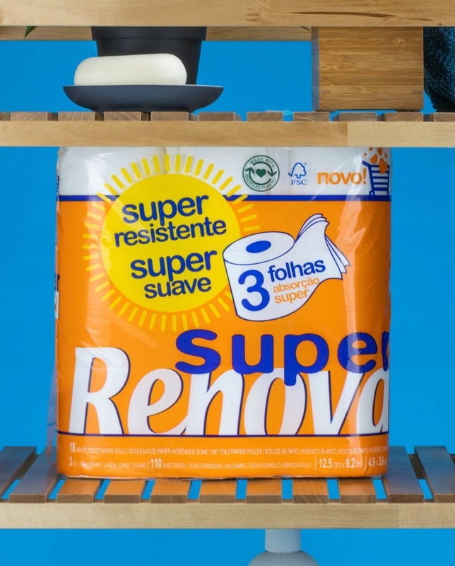 Papier toaletowy Renova Super 18R +chusteczki Kod producenta 5601028032810