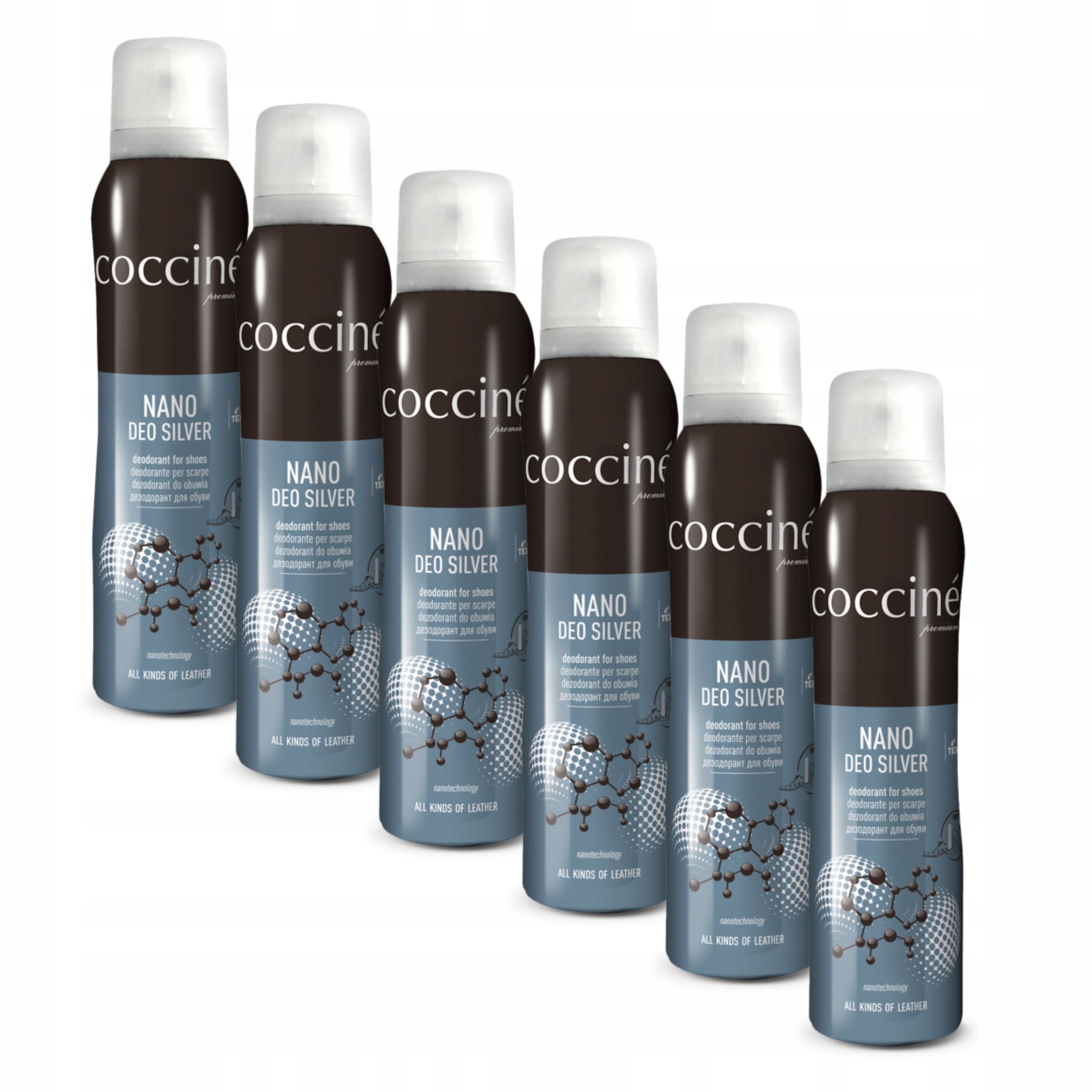 Osvěžovač bot Deodorant Nano Deo Silver 6x