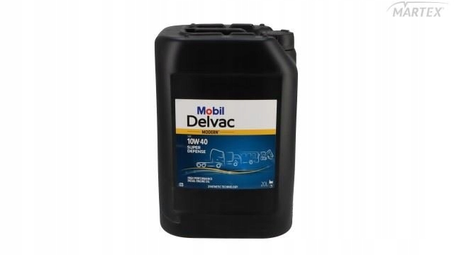 Olej Mobil Delvac M 10W40 Sup Def 20L Acea E7; Api CI-4,CH-4,SL,SJ; Man M32
