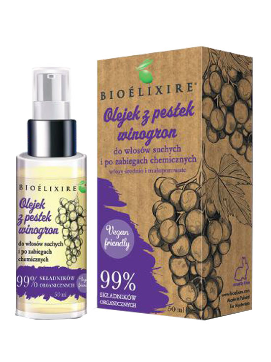 BIOELIXIRE ORGANIC OLEJEK Z PESTEK WINOGRON 50 ml