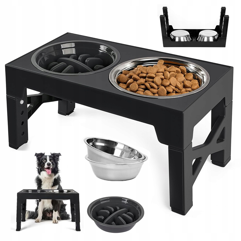 Levně Stojan Na Krmení Psa Zlepšuje Trávení A Snižuje Zatížení