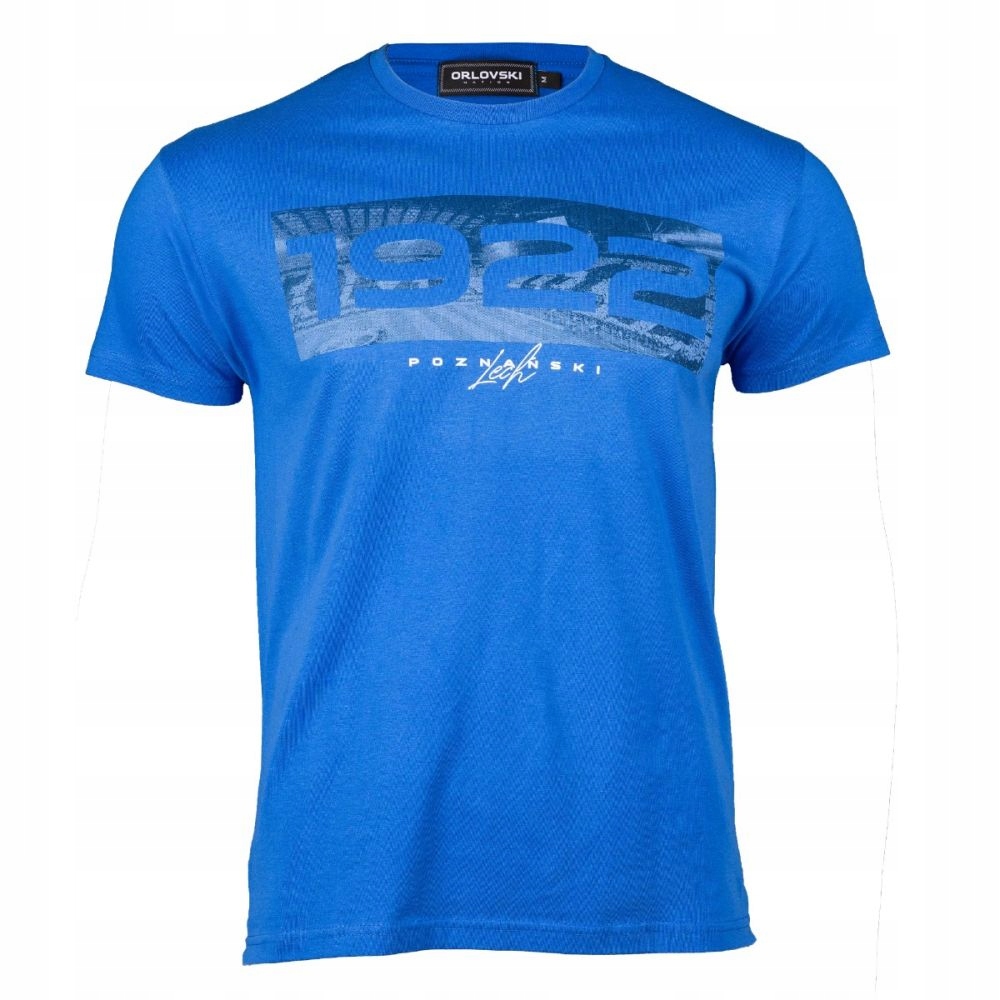 KOSZULKA LECH POZNAŃ 1922 STADION NIEBIESKA XXL