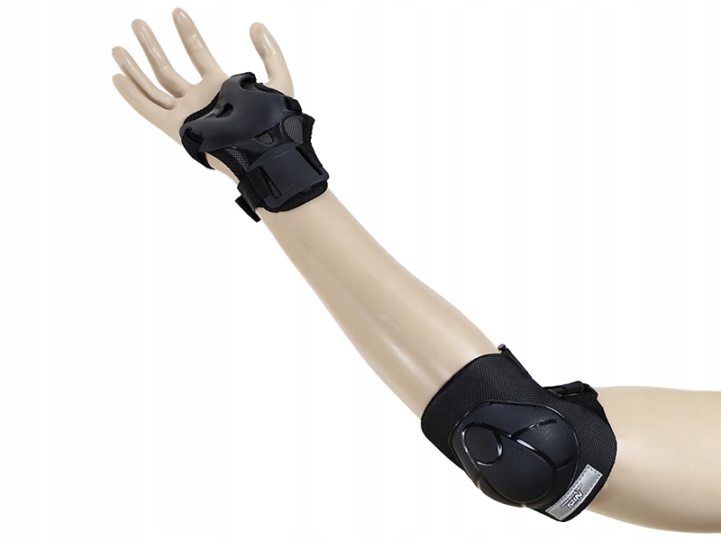 KASK + OCHRANIACZE na rolki deskorolkę rower --- M Płeć produkt uniseks