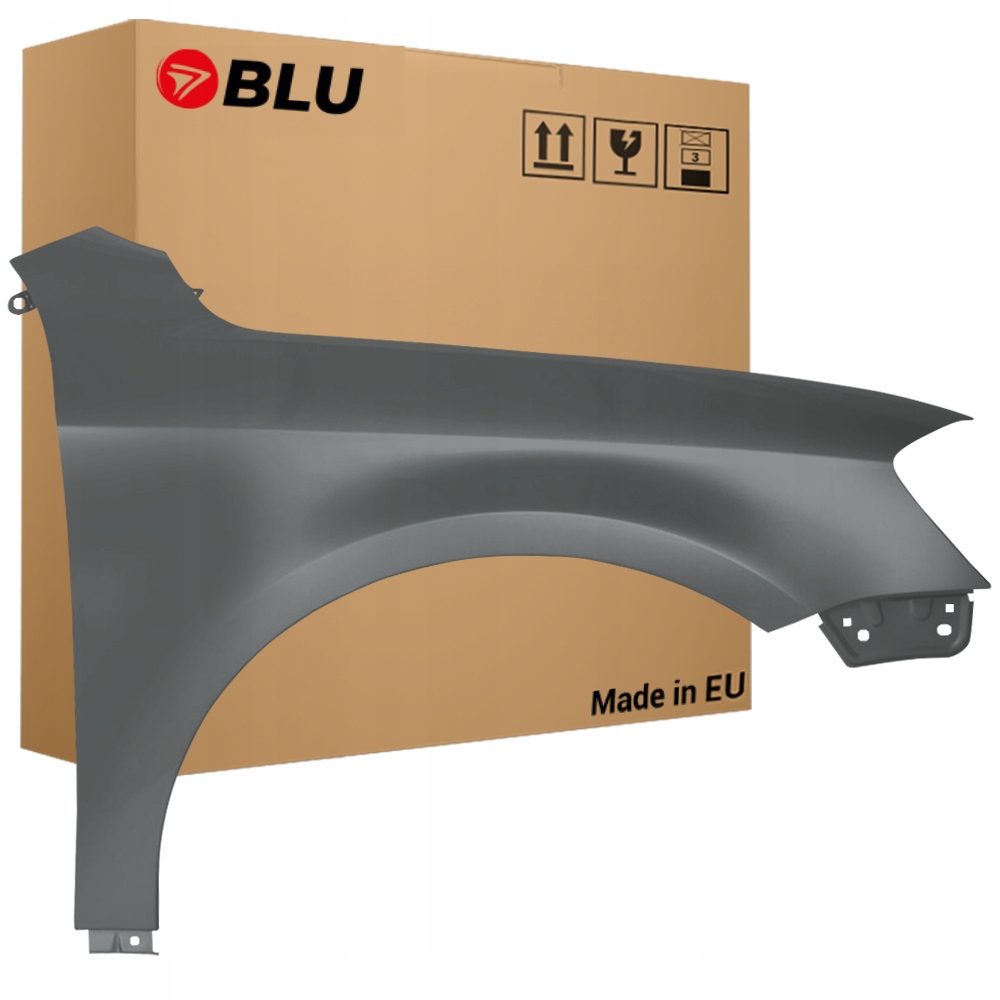 Blu Blatník Vw Passat B7 LI7F pravý šedý 10-14 přední pozink