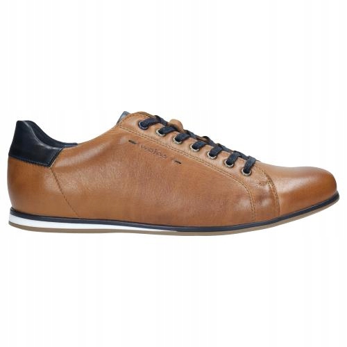

Buty Wojas Półbuty męskie skóra jasny brąz r. 42