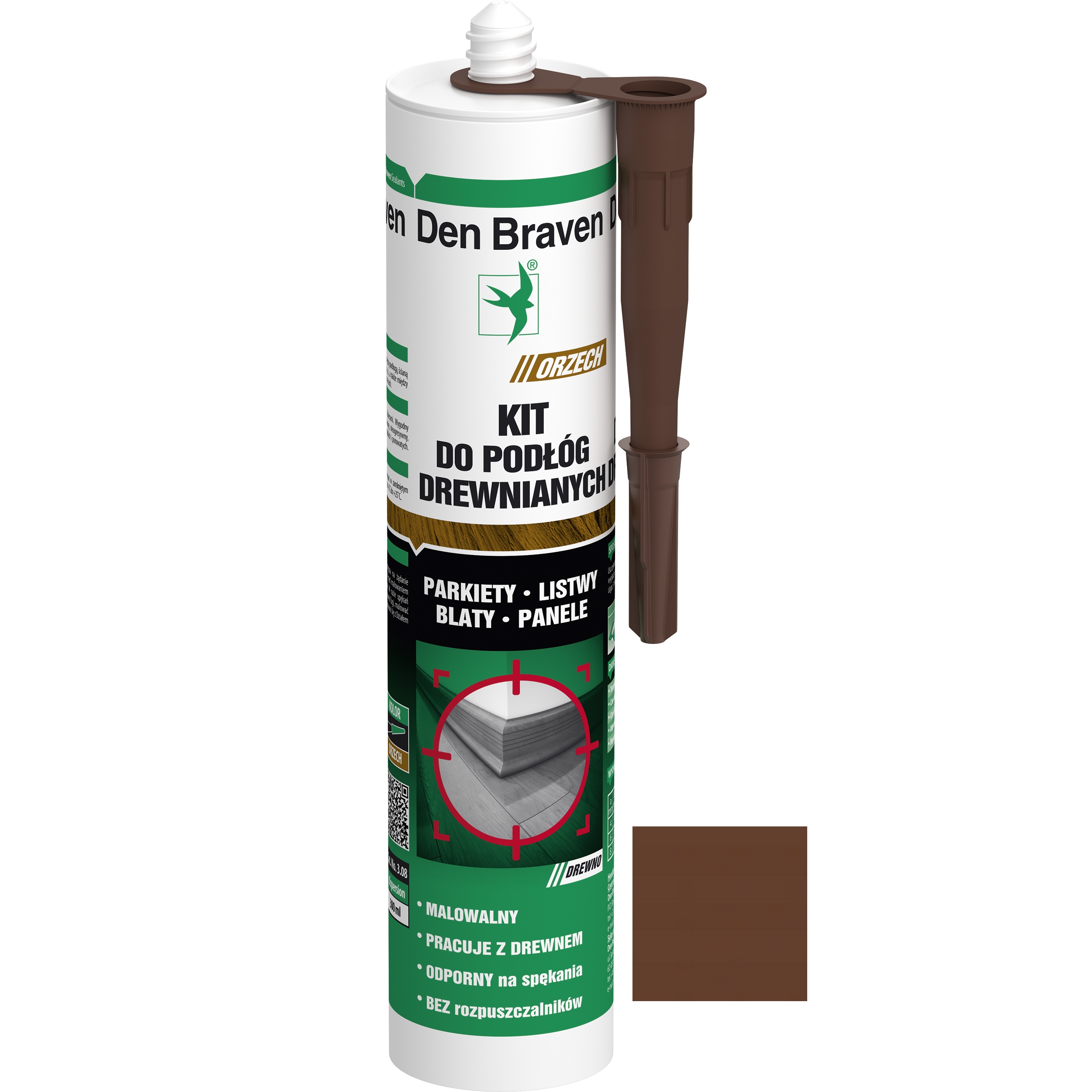 

Den Braven Orzech 280ml Kit do drewna
