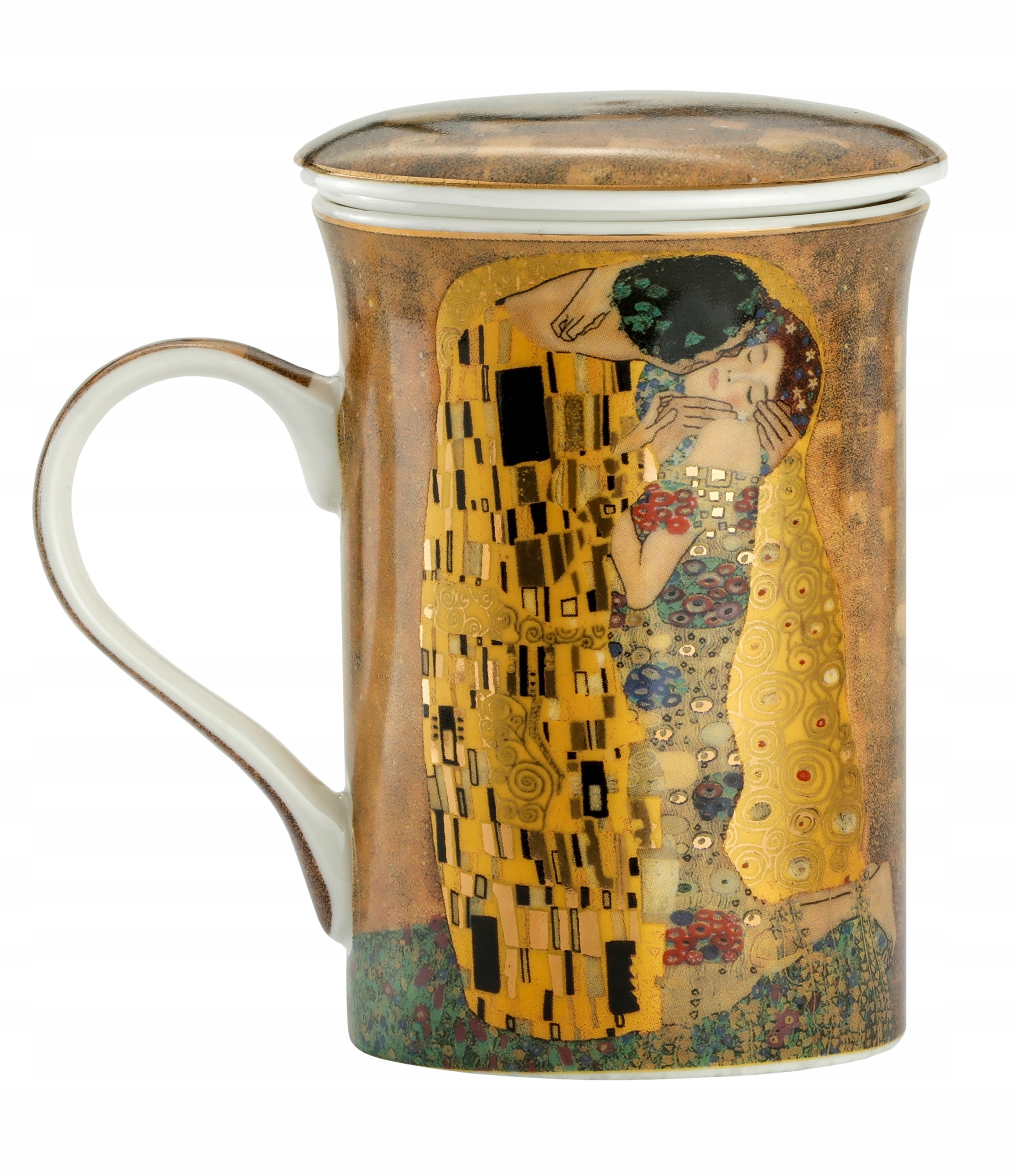 

Kubek Z Zaparzaczem The Kiss by Gustav Klimt 300ml