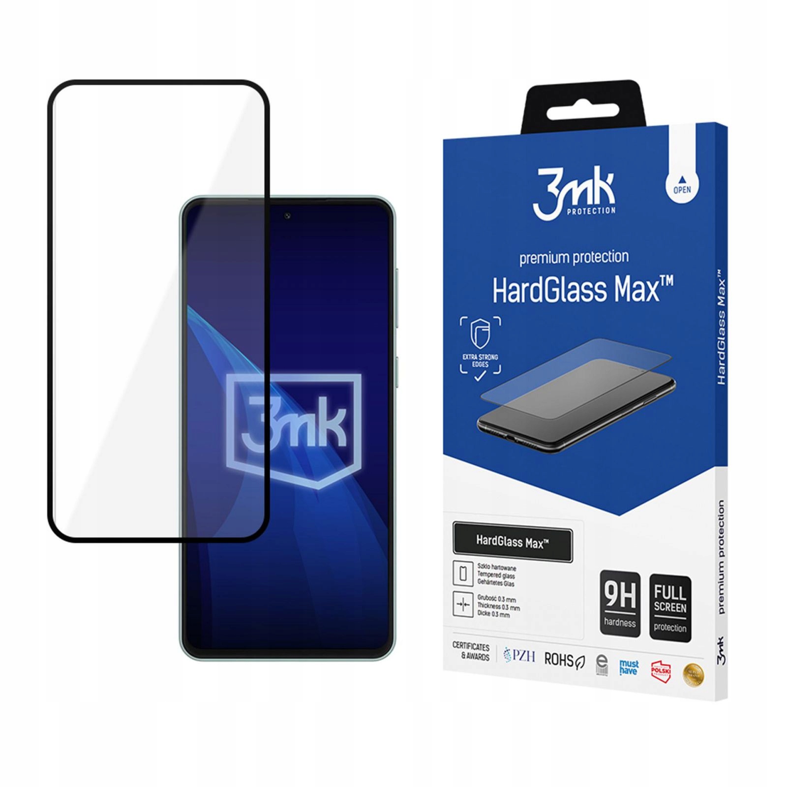 Samsung Galaxy M55 3MK Hardglass Max Black