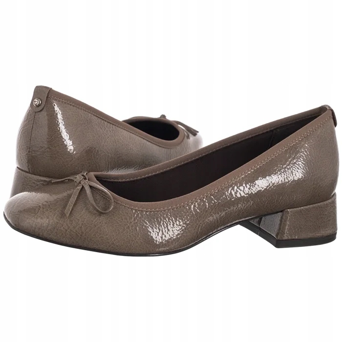 Dámské lodičky Tamaris Béžové Lakované 1-22301-43 341 Taupe