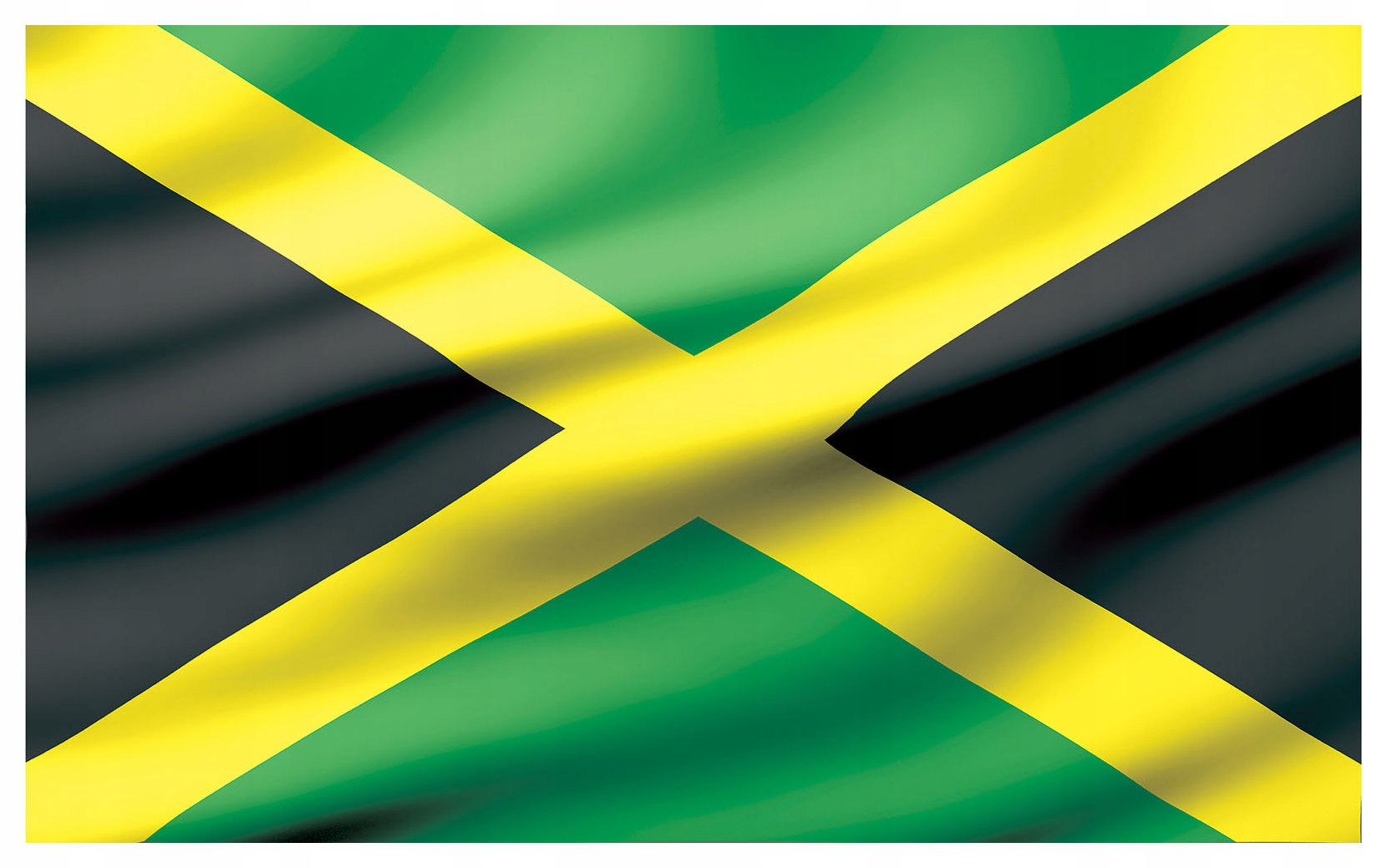 Fototapeta Jamajská vlajka minimalismus do obývacího pokoje 208x146 lepidlo