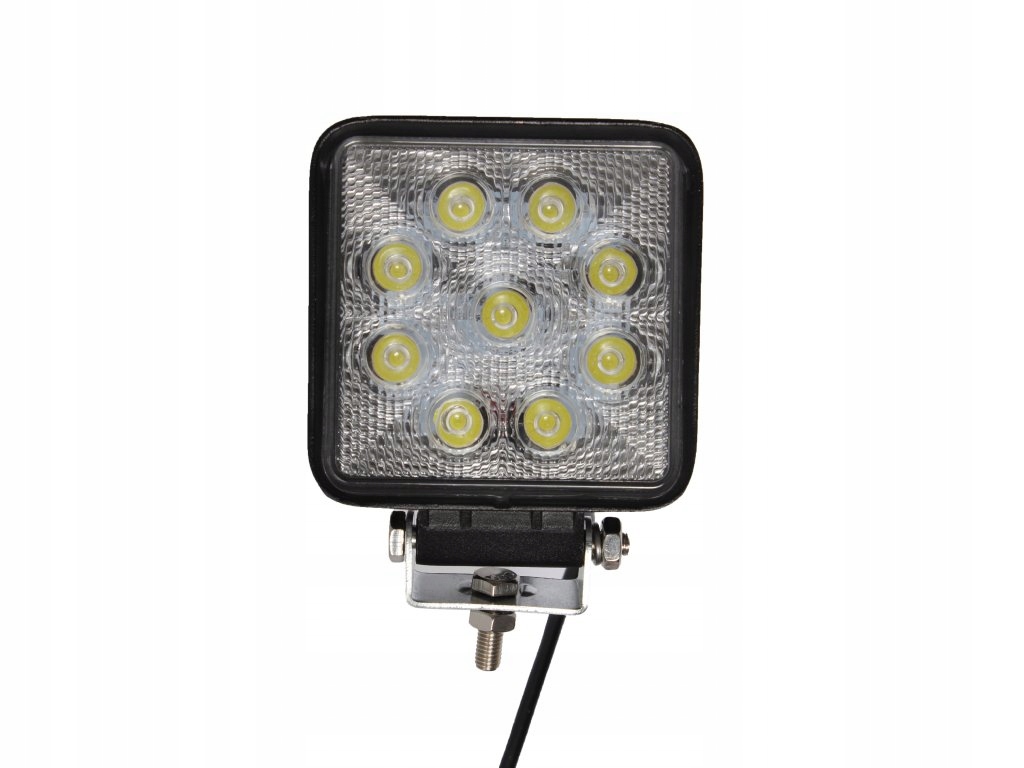Lampa robocza kwadratowa cofania warsztatowa 9 LED