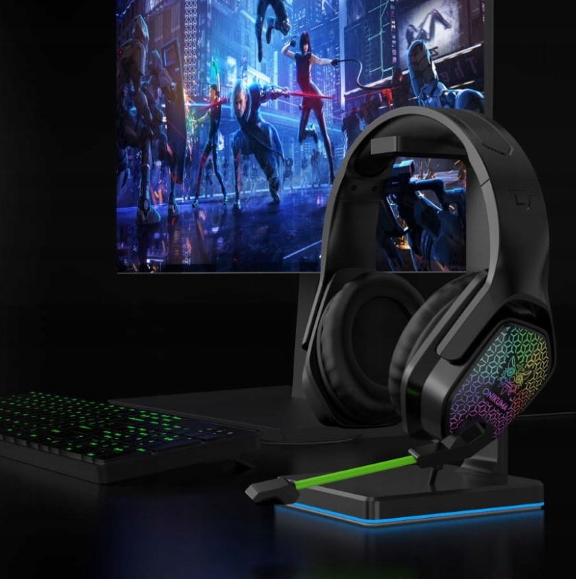 SŁUCHAWKI GAMIGNOWE ONIKUMA X3 PC PS4 XBOX CZARNE Kod producenta X3