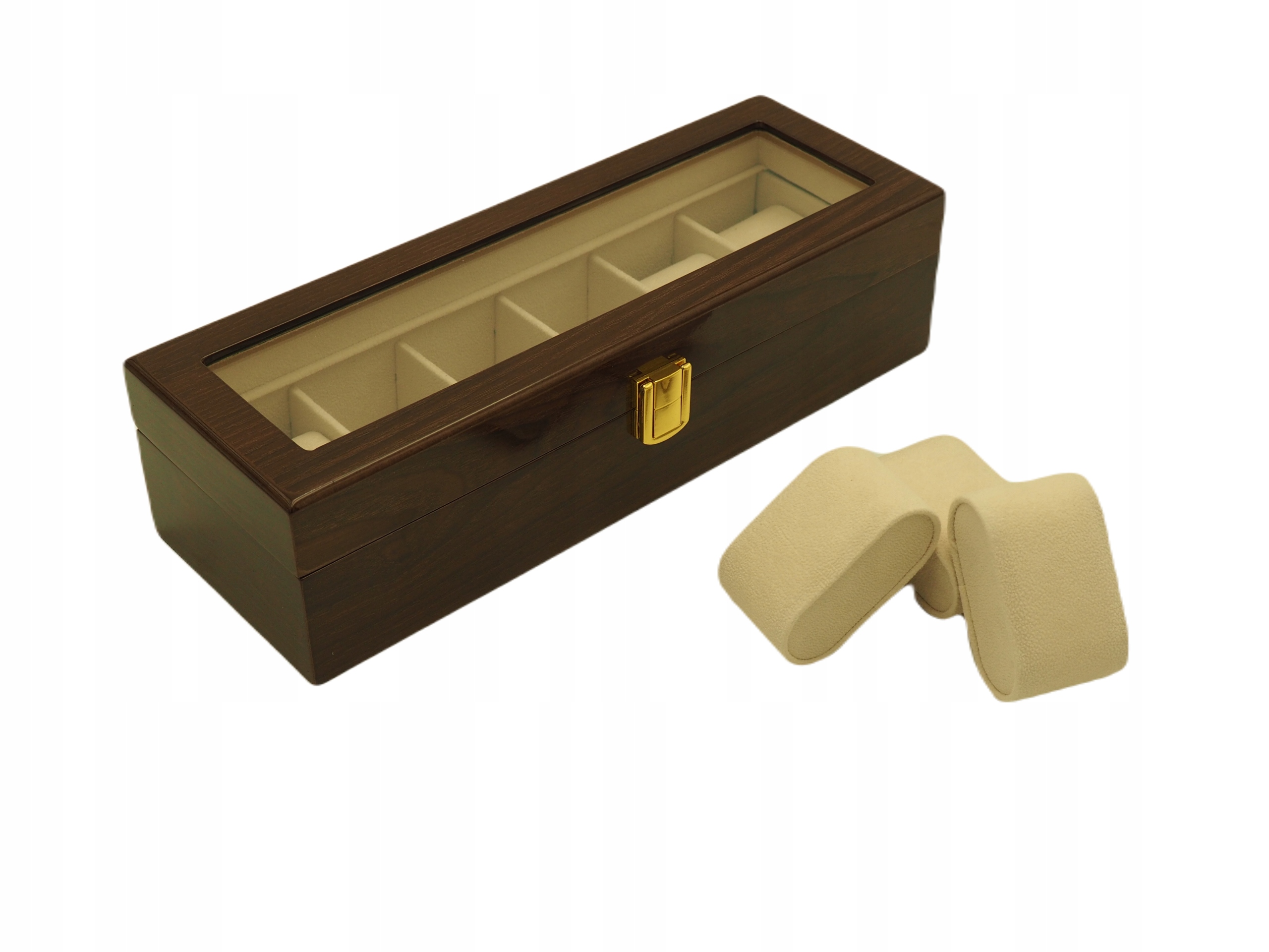 SZKATUŁKA NA ZEGARKI 6SZT ETUI PUDEŁKO ORGANIZER
