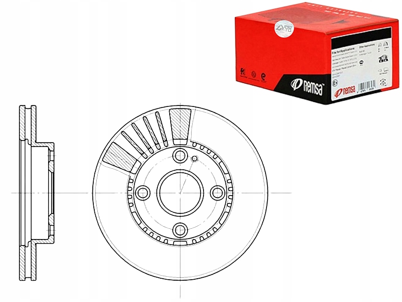 ТОРМОЗНІ ДИСКИ ГАЛЬМІВНЕ РЕМІТ B26y3325xa Bj0y3325x 24763