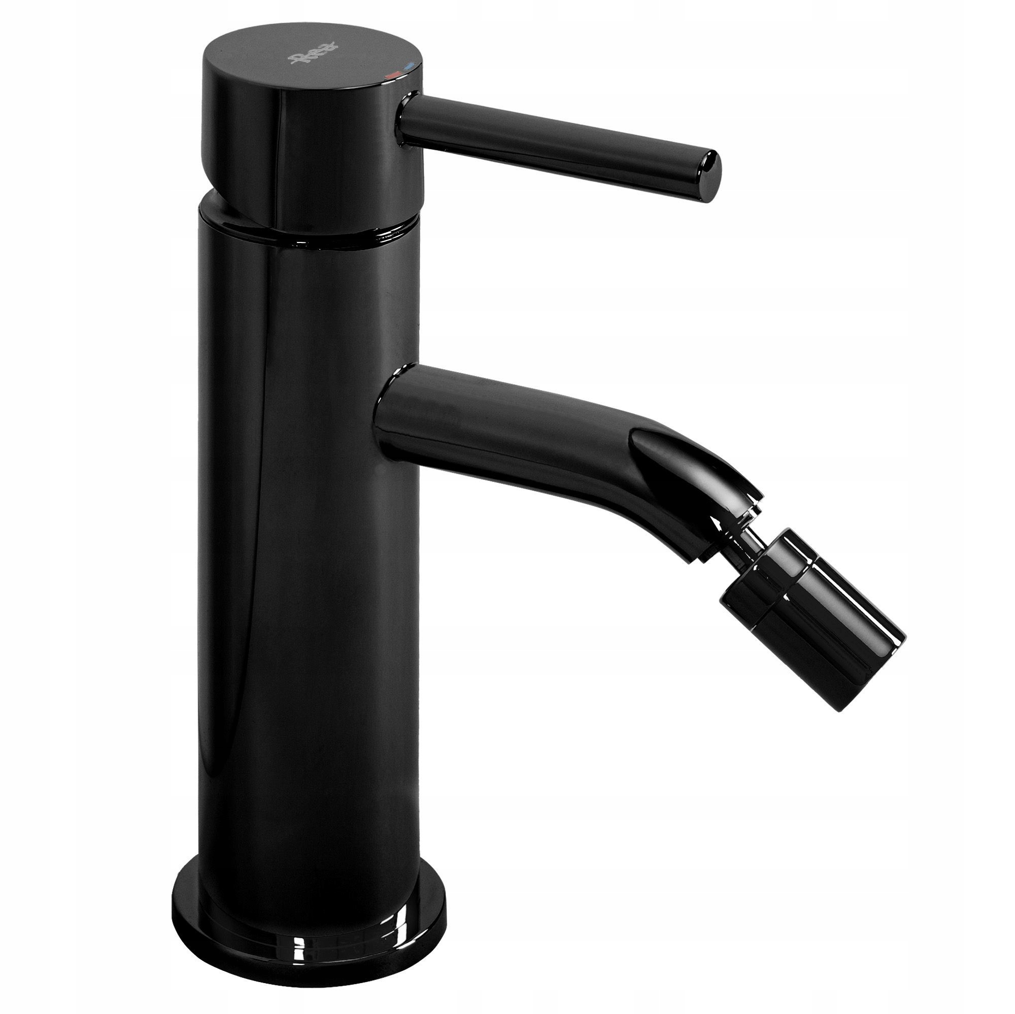 Stojaca bidetová batéria čierna Rea Lungo Stavaná na bidet Pohyblivý výtok