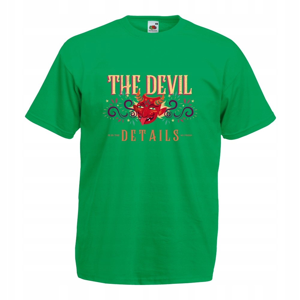 

Koszulka the devil details XXL zielona