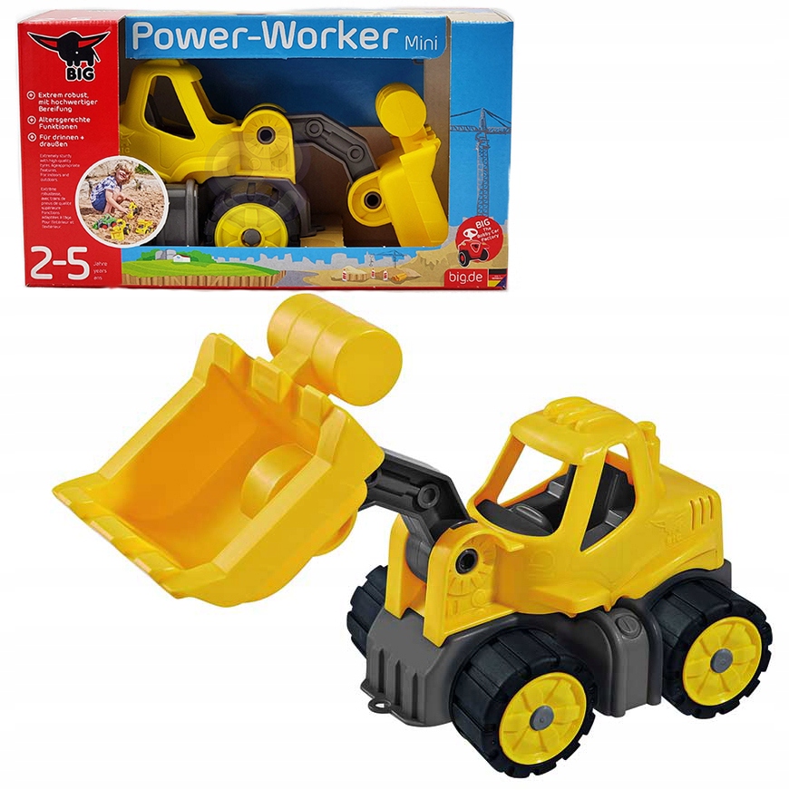 

Big Koparka Power Worker Samochód Spychacz