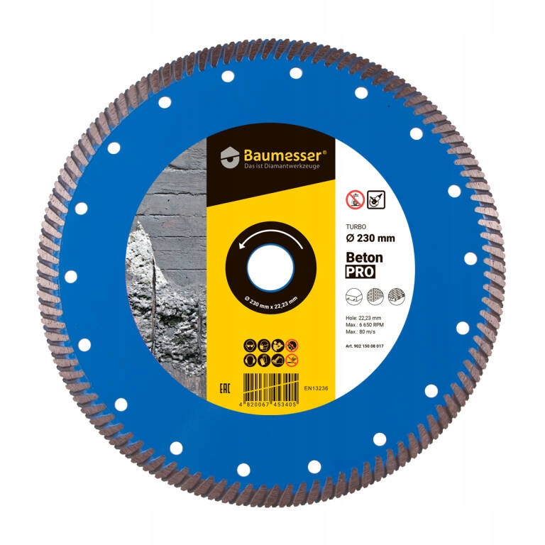 

Tarcza Basumeeser Turbo Beton Pro 125mm beton